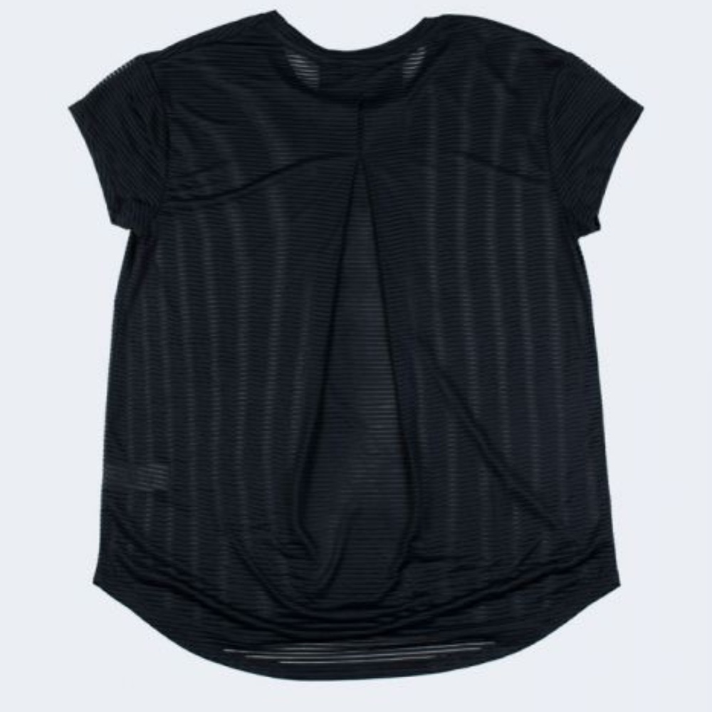 Sheer Mesh Stripe Top
